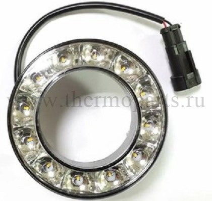 Фонарь габаритный передний белый LED ДХО (Рестайлинг)