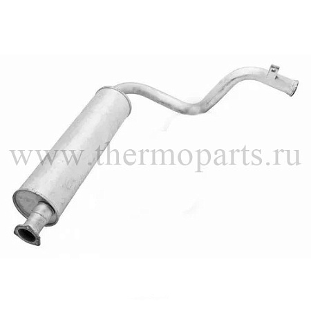 Глушитель ГАЗ-3308 САДКО ЕВРО-2 бензин с трубой (фланец 3 отверстия) СОД