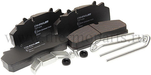 Колодки тормозные ПАЗ Вектор Next 8,8/ЛиАЗ-4292 (с монт. компл.) (BSG)