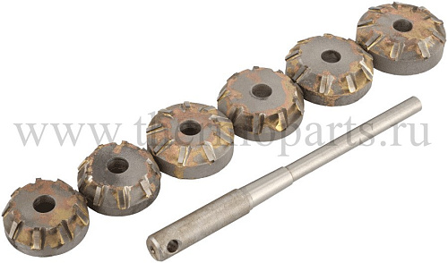 Шарошки - зенковки для ремонта седел клапанов КАМАЗ 9 резцов