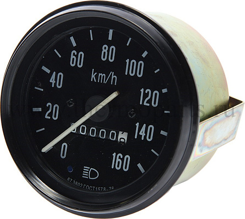 Спидометр ГАЗ-3307, 3309, ПАЗ, УАЗ-3151, УРАЛ d=100мм MEGAPOWER