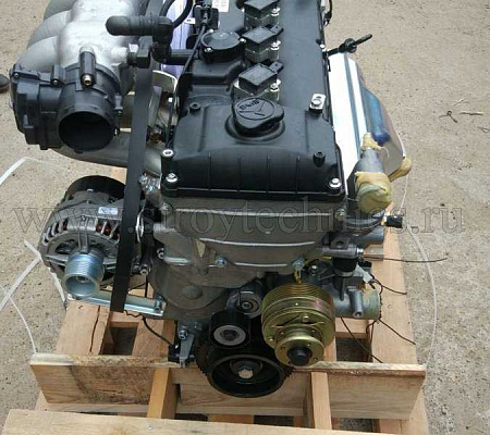 Двигатель с оборудованием 40524.1000400-01 (ГАЗ-3302, 2705, 2752, 3221 с ГУР АИ-92 EURO-III)