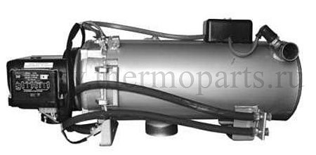 Подогреватель предпусковой НЕФАЗ, ЛИАЗ, ПАЗ, ЛАЗ, КРАЗ 24В аналог WEBASTO DBW300 d=80мм ПРАМОТРОНИК