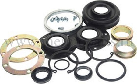 Р/к силового цилиндра ГУР н/о (шток d-22) РТИ (9 наим.)