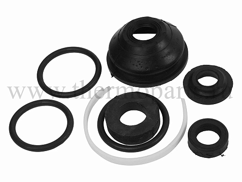 Р/к силового цилиндра ГУР с/о (шток d-18) РТИ (8 наим.)