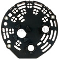 Крышка генератора задняя для а/м ГАЗ 3302 дв.Cummins 2.8 (н/обр.) KRAUF (пластмас.)