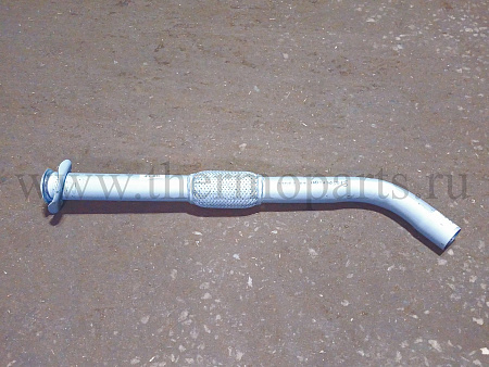 Труба приемная с металлорукавом в СБ ПАЗ-32053-07-110