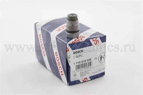 Клапан редукционный топливопровода для а/м ГАЗ 3302, 33106 дв.Cummins ЕВРО-3 BOSCH