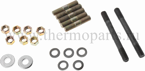 Крепеж ГАЗ-24-3302 ЗМЗ-402 коллектора (шпильки 7шт.+гайки 7шт.) ЭТНА