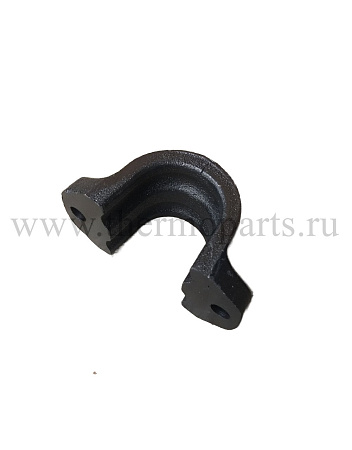 Скоба (обойма) ГАЗ-3309, ГАЗон Next, ПАЗ Вектор Next подушки стабилизатора переднего усиленная