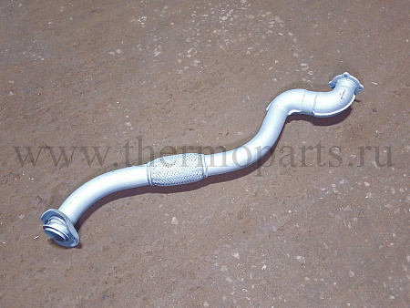 Труба приемная с металлорукавом в СБ ПАЗ-320402-14