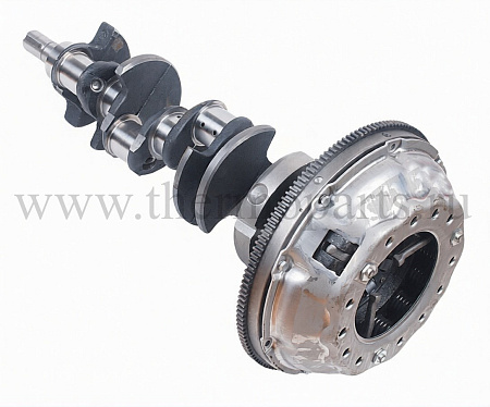 Вал коленчатый ПАЗ-3205 с маховиком и сцеплением (ОАО ЗМЗ)