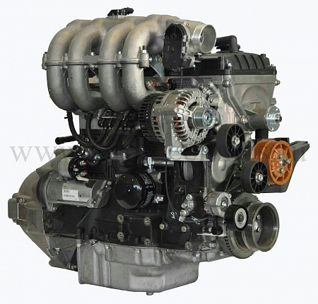 Двигатель (УАЗ СГР, ЕВРО-4, АИ-92, КМПСУД BOSCH, КПП 5 СТ., шкив под 2 ремня)