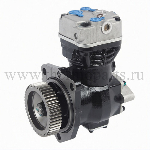 Компрессор МАЗ, ПАЗ дв.534, 536 (1 цил.) жид.охлаж. 270л/мин. MEGAPOWER