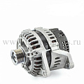 Генератор ГАЗ-3302, УАЗ дв.УМЗ-4216, EvoTech 2.7 14В 120А поликлиновой, двупиновый разъем ELTRA