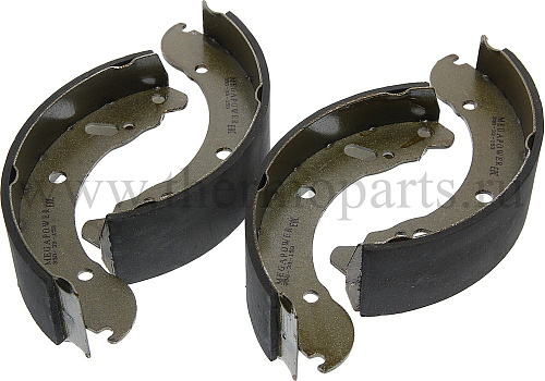 Колодки тормозные ГАЗ-3302, ГАЗель Next задние (4шт.) MEGAPOWER