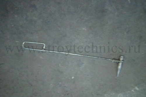 Выколотка пальцев гусеницы