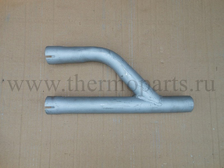 Труба 3 глушителя соединительная (штаны)