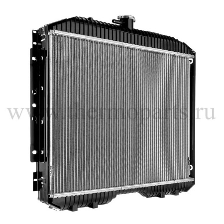 Радиатор ГАЗ-3307 алюминиевый паяный PEKAR