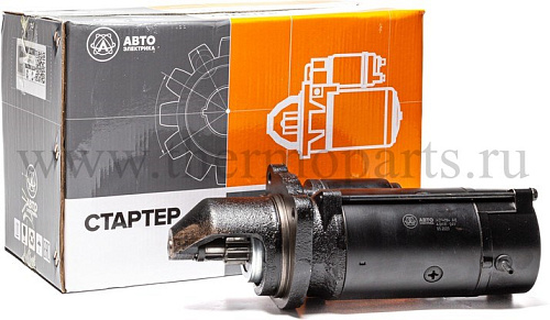 Стартер КАМАЗ-4308, FAW, DONGFENG дв.CUMMINS 4BT3.9, 6BT5.9 24В z=10 4.0кВт редукторный AVTOELECTRICA 