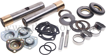 Шкворень ПАЗ Вектор Next (8, 8т) в сборе комплект 2шт. РУБИН