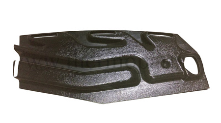 Панель воздуховода правая серая ПАЗ-3204