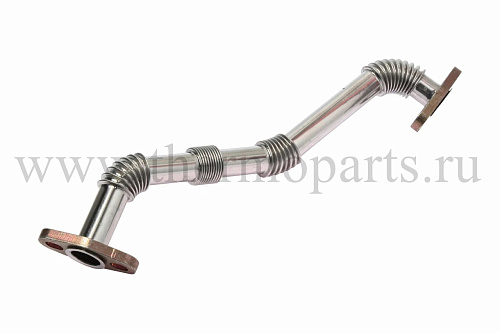 Трубка слива масла с ТКР дв.534 (000.4859.24) (2 фланца)