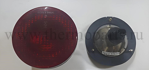 Фонарь габаритный задний круглый красный 24В ПАЗ-3237/ЛиАЗ