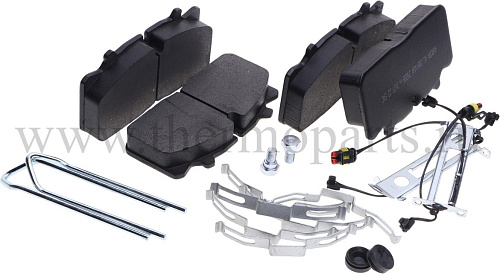 Колодки тормозные ГАЗон Next, ПАЗ Вектор Next передние/задние (4шт.) АТИ