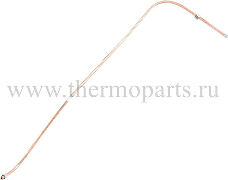 Трубка воздушная от компрессора до муфты промежуточная 12/143см