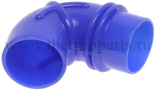 Патрубок ГАЗ-3302 фильтра воздушного ЗМЗ-405 синий силикон MEGAPOWER
