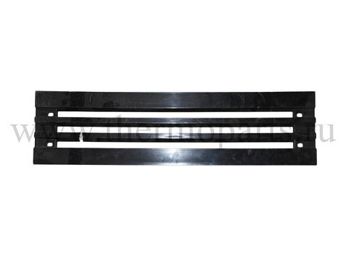 Панель передняя верхняя средняя серая ПАЗ-3205