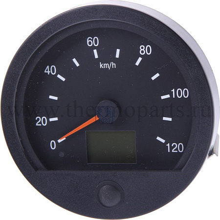 Спидометр КАМАЗ, МАЗ, КАВЗ электронный (аналог 81.3802 и 1323 VDO KINZLE) 24V (круглая крышка) ВЗЭП