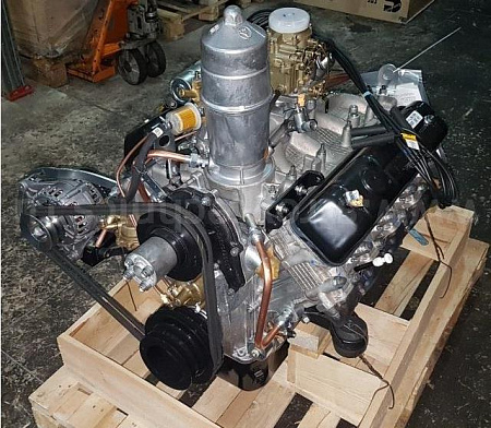 Двигатель с оборудованием (ГАЗ-66-11, 4-ст. КПП)