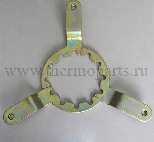 Кронштейн крепления декоративных колпаков передний ПАЗ-3205-110