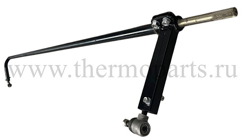 Ось привода пассажирской двери задней двойной (левая) ПАЗ-320412-05, ПАЗ Вектор