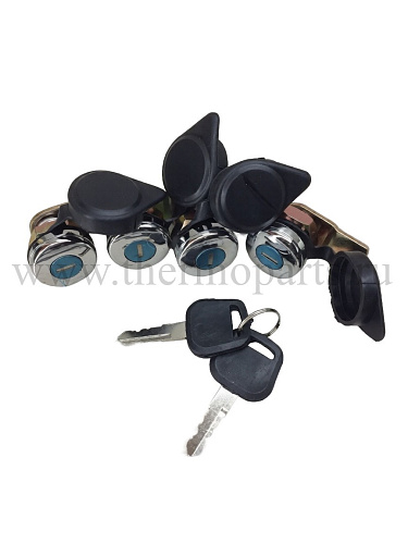Замок с ключами ПАЗ-320402-03 (4 замка + 2 ключа)