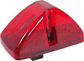 Фонарь габаритный задний верхний красный LED ПАЗ-3204/КАВЗ