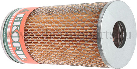 Элемент фильтрующий КАМАЗ масляный (бумага, металлическая сетка) EKOFIL