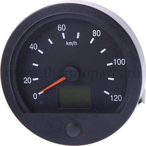 Спидометр КАМАЗ, МАЗ, КАВЗ электронный (аналог 81.3802 и 1323 VDO KINZLE) 24V (круглая крышка) ВЗЭП