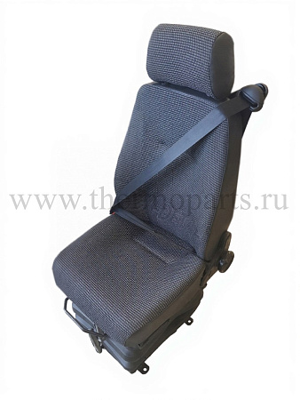 Сиденье водителя ПАЗ-3204 (мех. подрес., подголовн., 3-х точ. РБ)