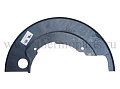 Щиток грязезащитный правый (ось 111, мост 224, колодка 180 мм)