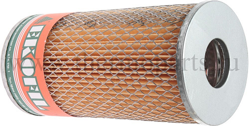 Элемент фильтрующий КАМАЗ масляный (бумага, металлическая сетка) EKOFIL