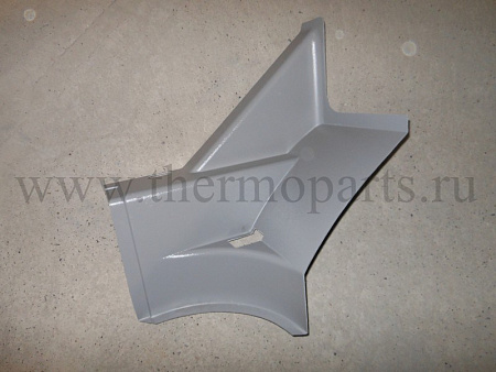 Панель воздуховода переходная серая