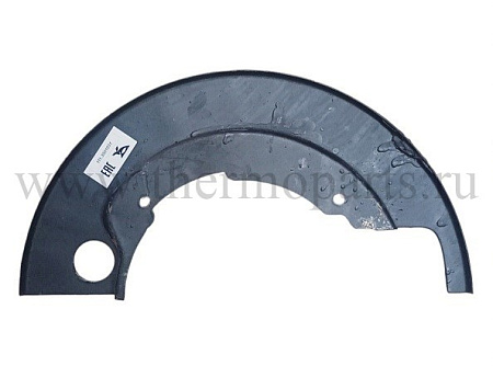 Щиток грязезащитный правый (ось 111, мост 224, колодка 180 мм)