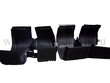 Локеры (подкрылки) 4 шт. ПАЗ-320412-03