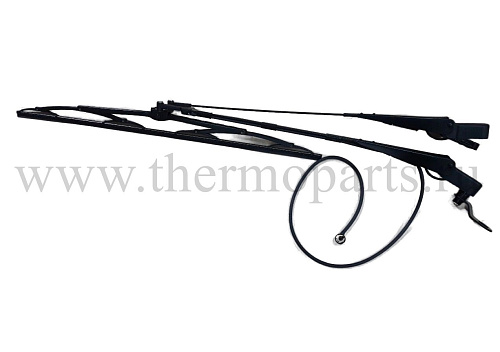 Рычаг стеклоочистителя ПАЗ-3205, 4234 640мм (конус 12х8) с щеткой правый АВТОМАШПРИБОР