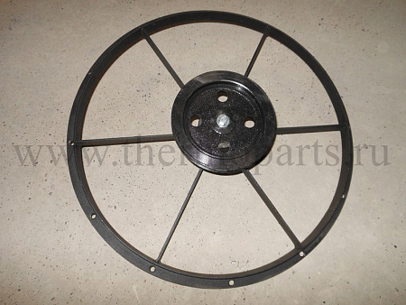 Ступица-корпус с валом вентилятора в СБ