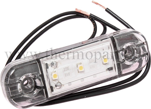 Фонарь габаритный бесцветный (светодиод) ЕВРОСВЕТ