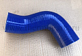 Патрубок силикон. угловой СИНИЙ ГАЗель NN с дв. G21A